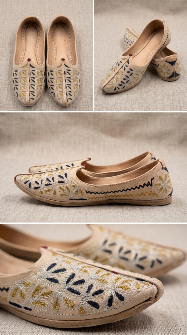 Handcrafted Embroidered Juttis