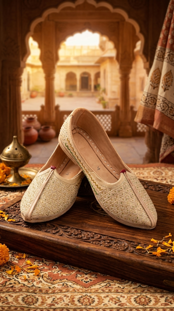 Traditional Embroidered Juttis
